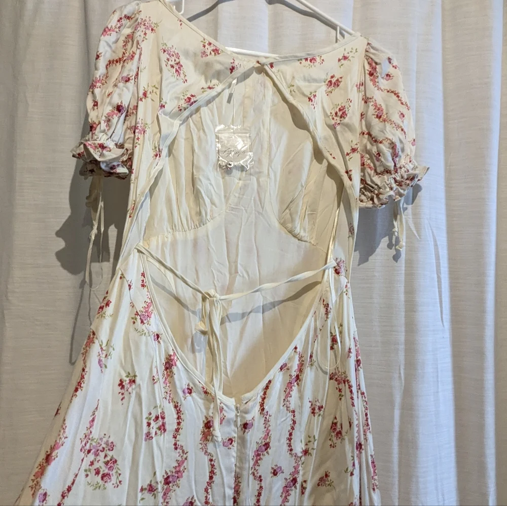 A2 Magdalena Midi Dress Free People Size 12 NWT - Picture 8 of 16